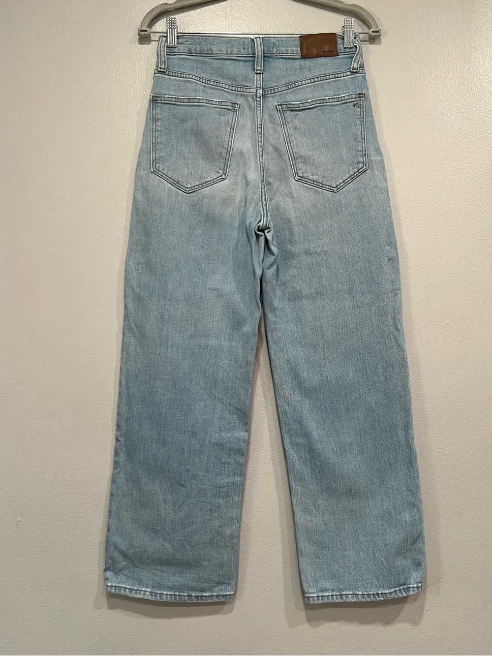 Madewell Slim wide leg Crop jeans size 26 - Picture 3 of 10